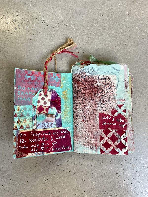 Art journal / Konstdagbok Retro feeling - Bild 2