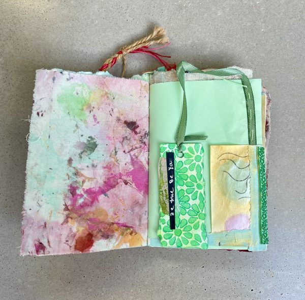 Art journal / Konstdagbok Retro feeling - Bild 3