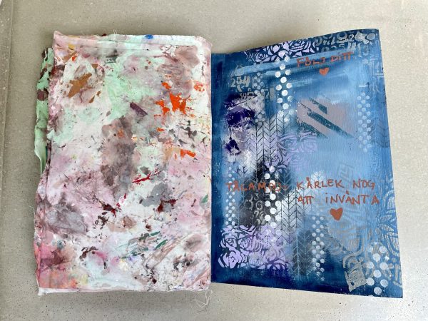 Art journal / konstdagbok Big Magic - Bild 11