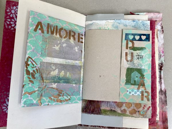 Art journal / konstdagbok Big Magic - Bild 9