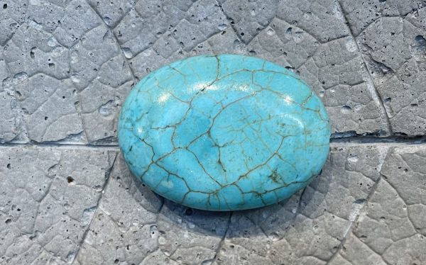 Turkos sten oval - Bild 2