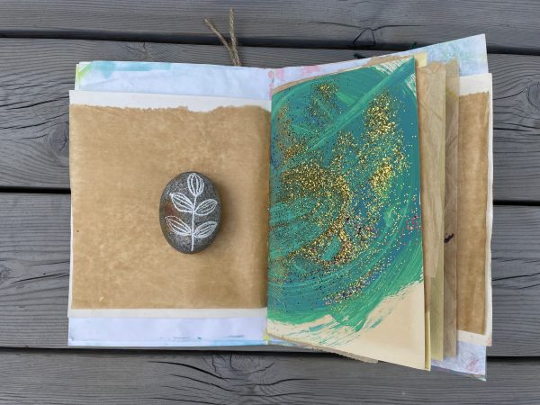 Art journal/konstdagbok A creative journey - Bild 6