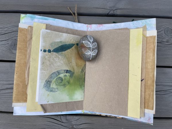 Art journal/konstdagbok A creative journey - Bild 8
