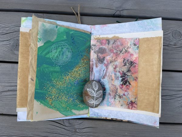 Art journal/konstdagbok A creative journey - Bild 10