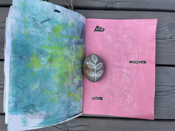 Art journal/konstdagbok A creative journey - Bild 12