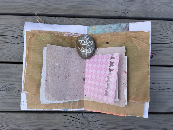 Art journal/konstdagbok A lovely day - Bild 10