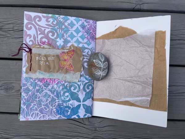 Art journal/konstdagbok A lovely day - Bild 14